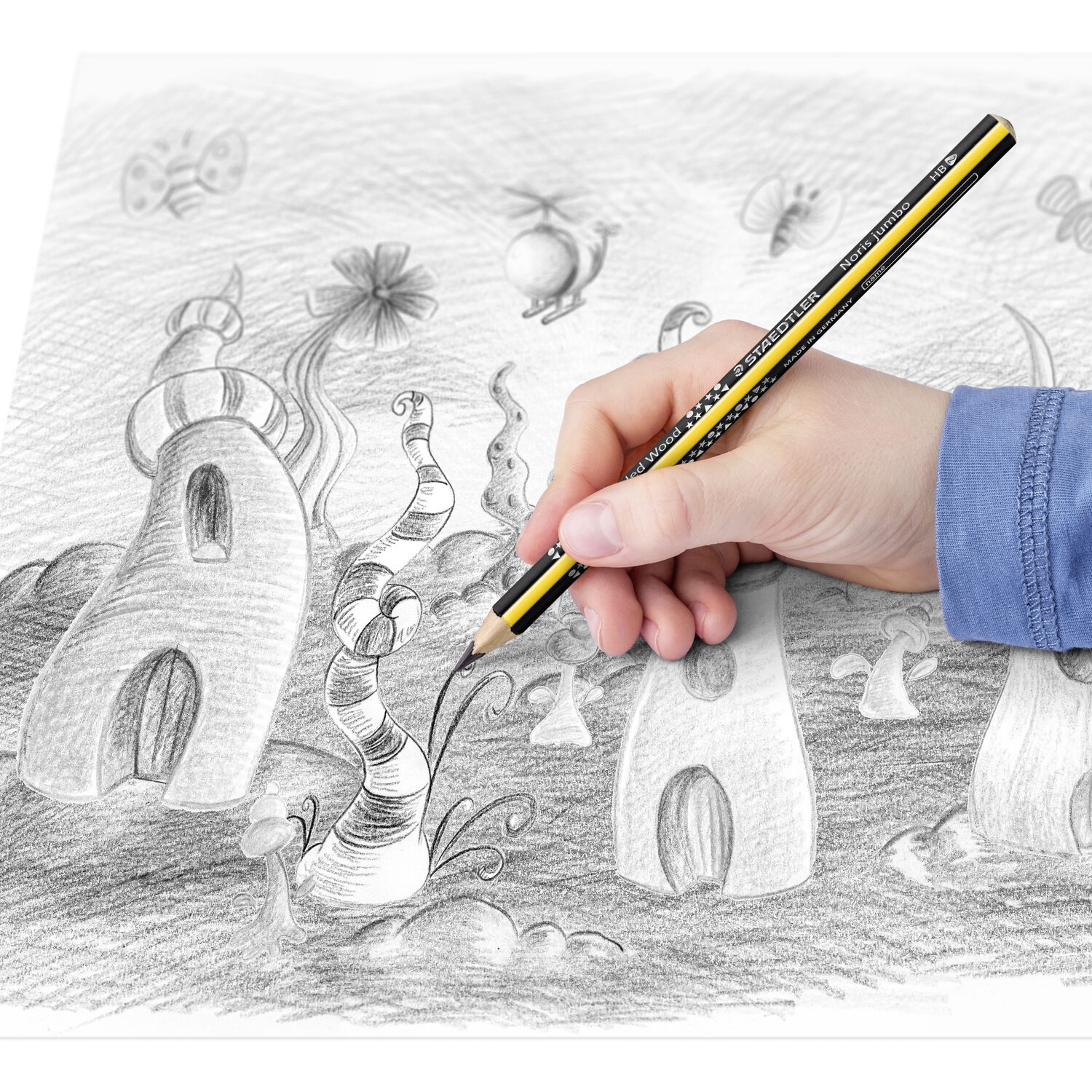 Staedtler Noris® Jumbo Matita Grafite Ergonomica Triangolare HB 4mm