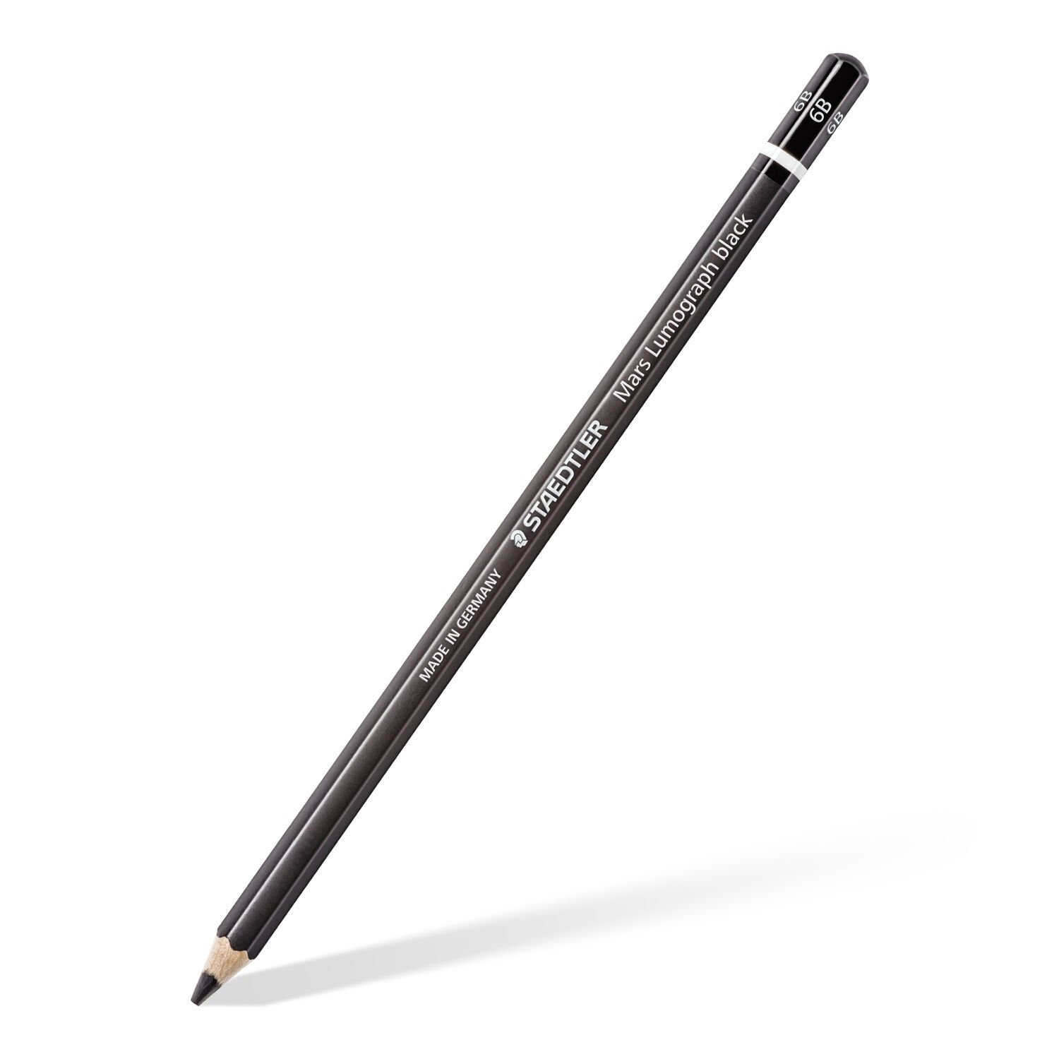 Staedtler Mars Lumograph Black Matita di Grafite Tipo Carboncino 6B - Confezione da 12 Pezzi