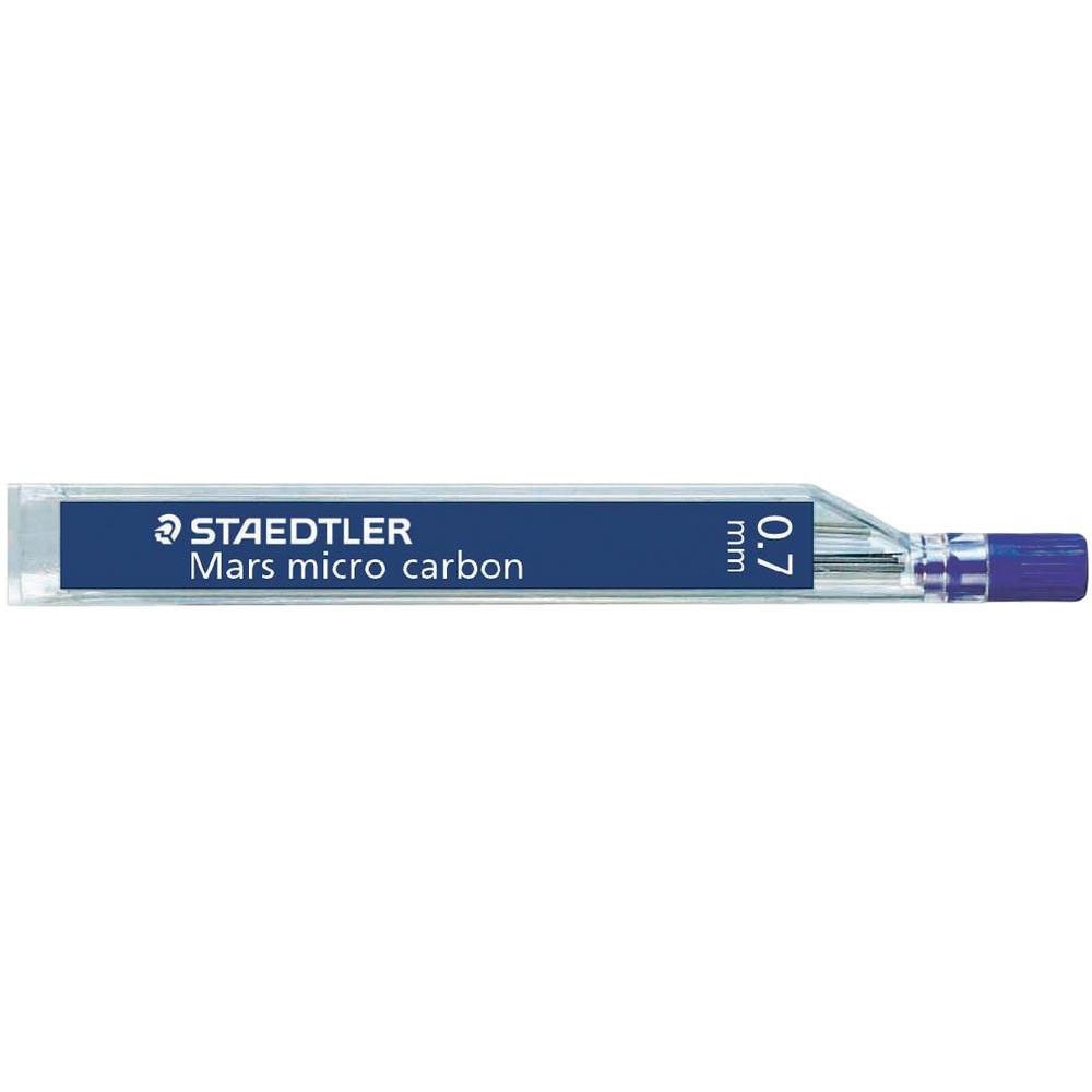 Staedtler 250 07-H Mina Sottile Micro 0.7 mm H - Confezione da 12 Astucci