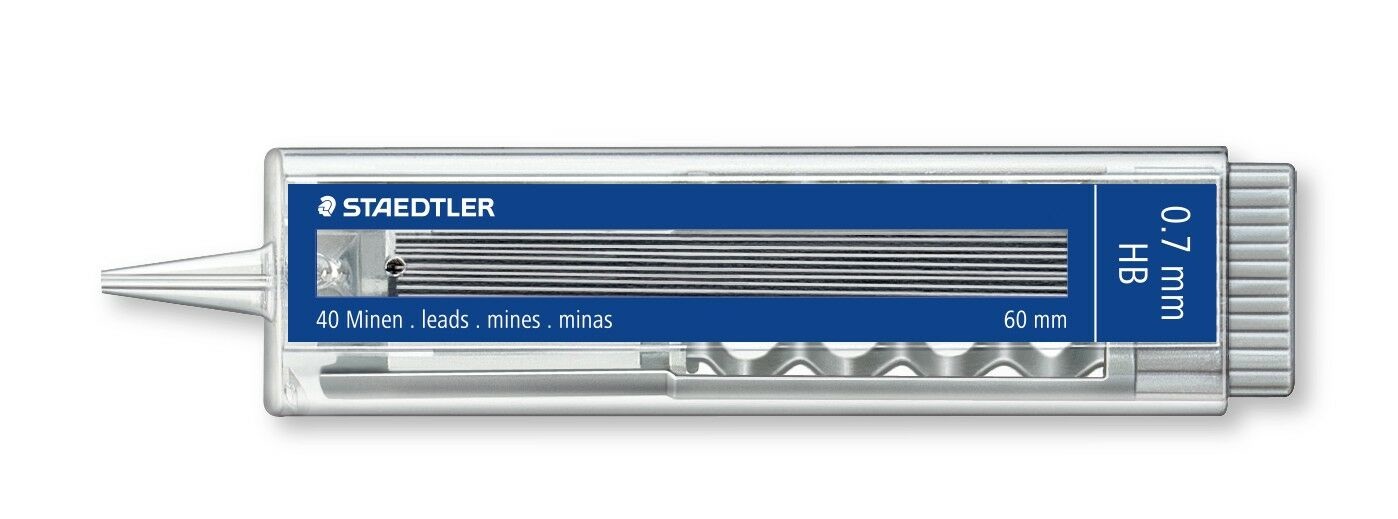 Staedtler Mars Micro Carbon 255 - Astuccio da 40 mine sottili HB 0,7 mm
