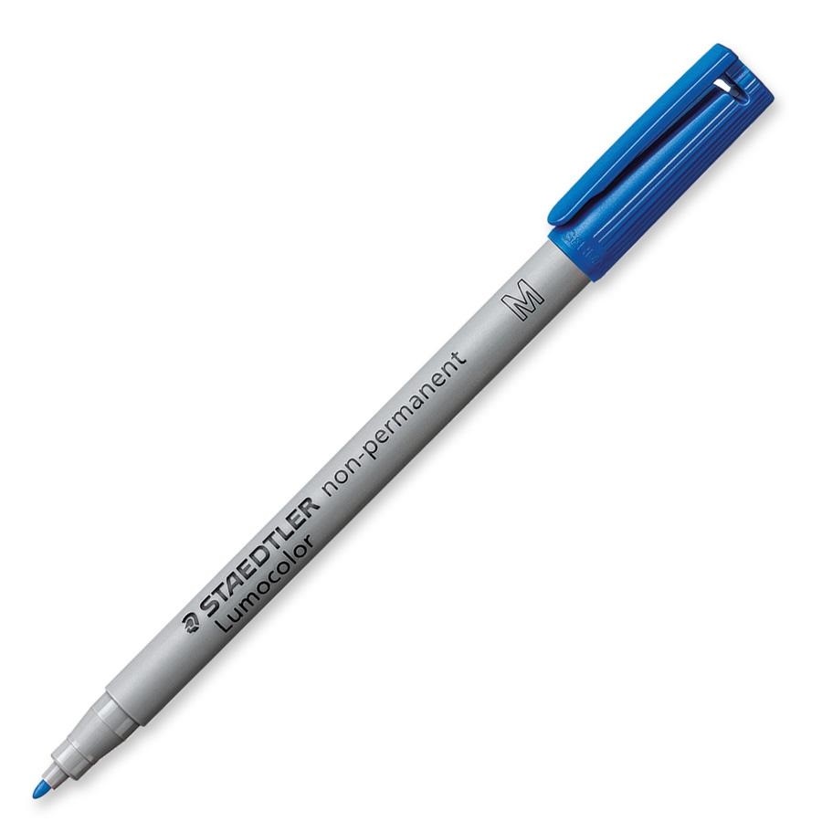 Staedtler Lumocolor® 315 M Penna a Punta Sintetica Blu 1 mm - Resistente all'Acqua e alla Luce