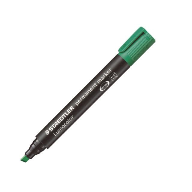 Staedtler LUMOCOLOR® PERMANENT 350 Marcatore Permanente Verde Punta Scalpello 2-5 mm