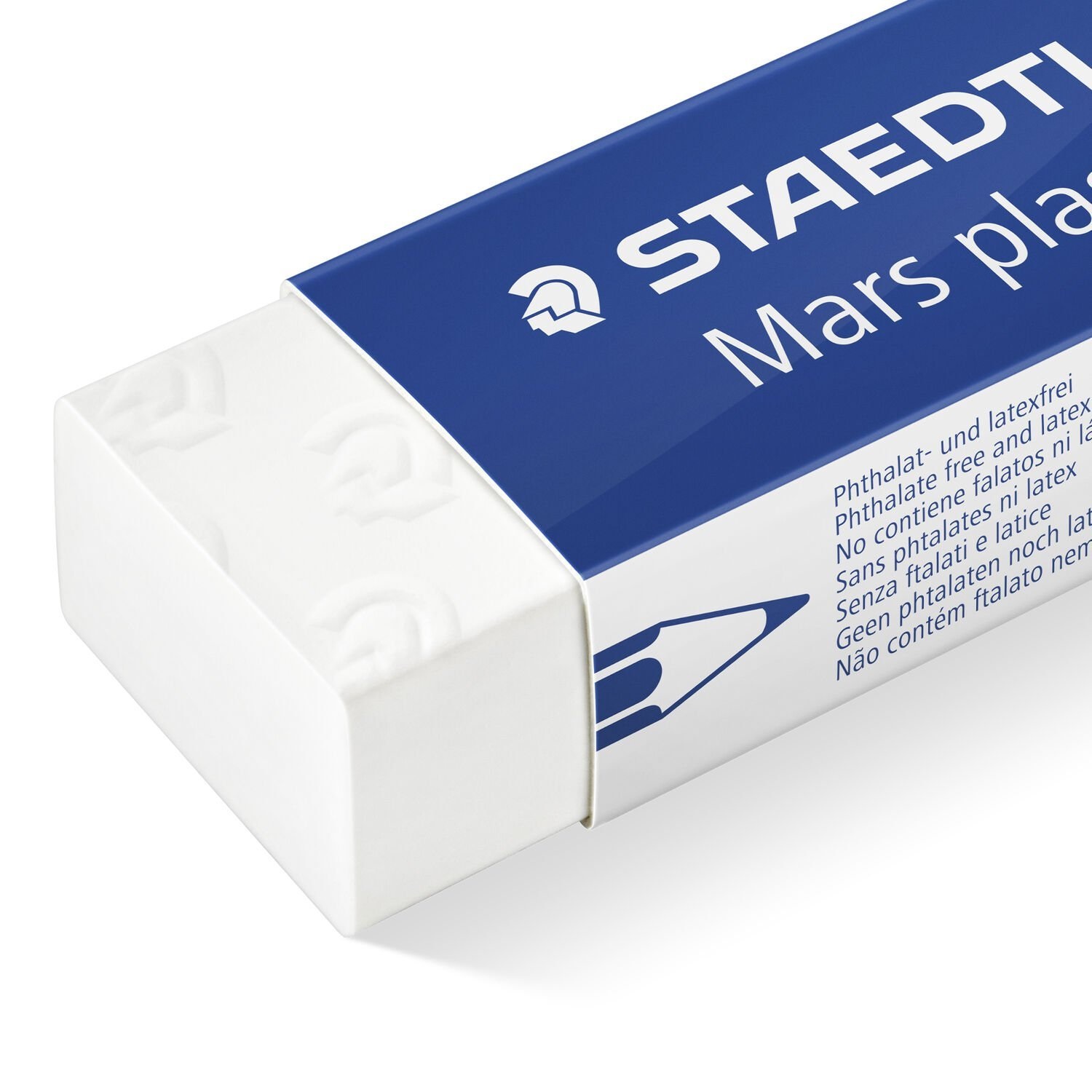 Staedtler Mars plastic 526 50 - Gomma per Cancellare Bianco, Senza Ftalati né Lattice, Alta Qualità per Scuola e Ufficio