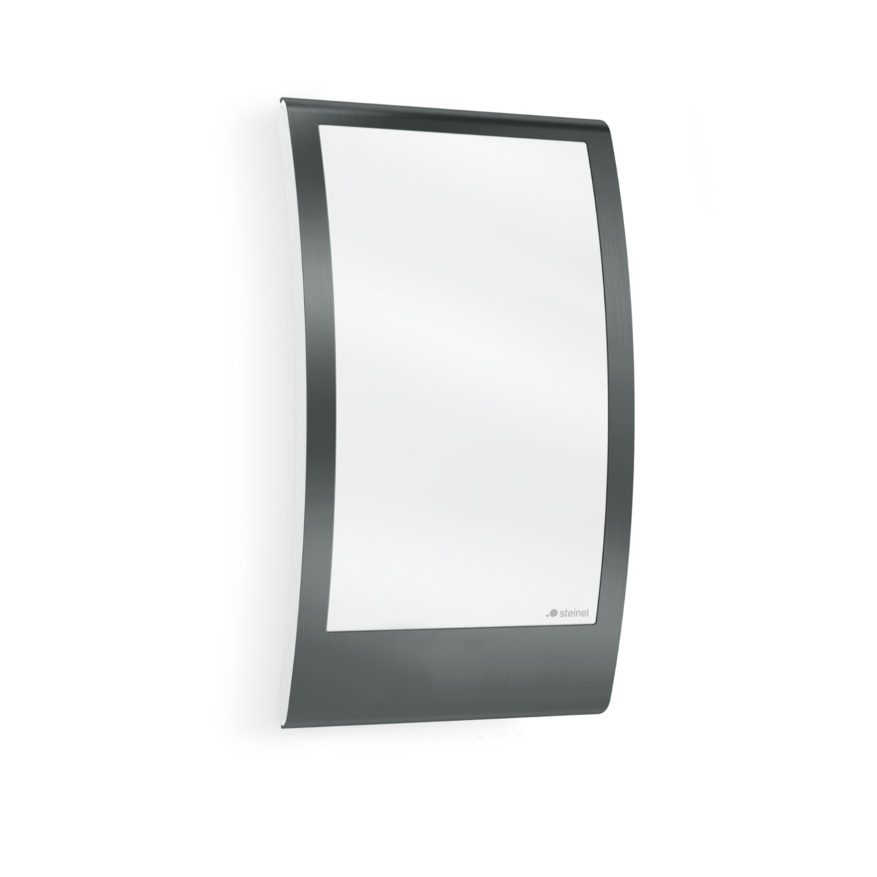 Steinel L 22 Applique per Esterni in Acciaio Inossidabile Antracite, Max. 60 W, Attacco E27, IP44