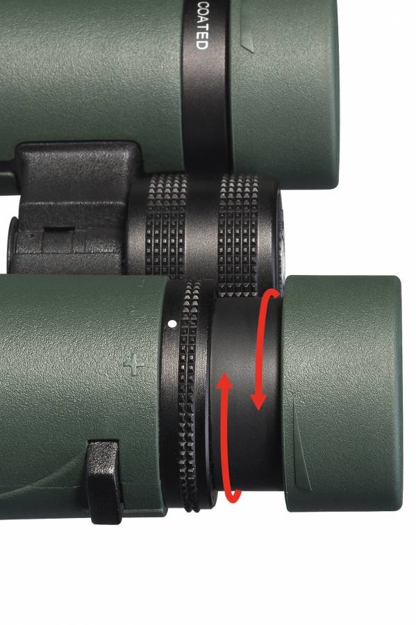 Bresser Pirsch 8x42 Binocolo Impermeabile con Rivestimento P per Correzione della Fase - Ideale per Chi Porta Gli Occhiali