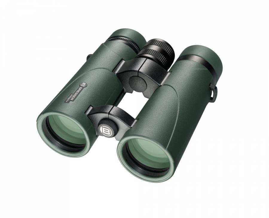 Bresser Pirsch 10x42 Binocolo BaK-4 con Rivestimento P per Correzione della Fase, Impermeabile e Ideale per Chi Porta Gli Occhiali