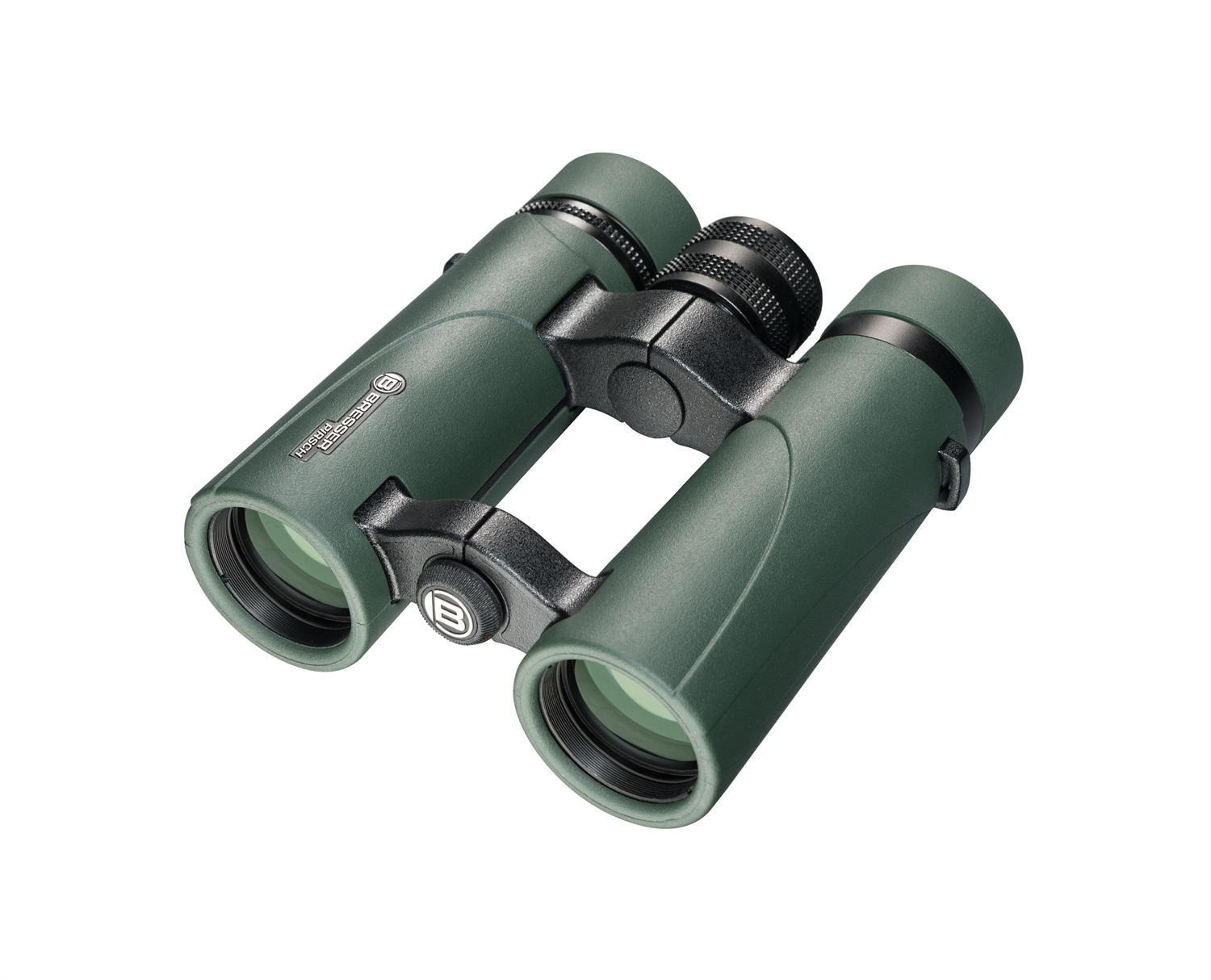 Bresser Pirsch 10x34 Binocolo a Tetto Impermeabile con Rivestimento P per Correzione della Fase, Ideale per Chi Porta Occhiali