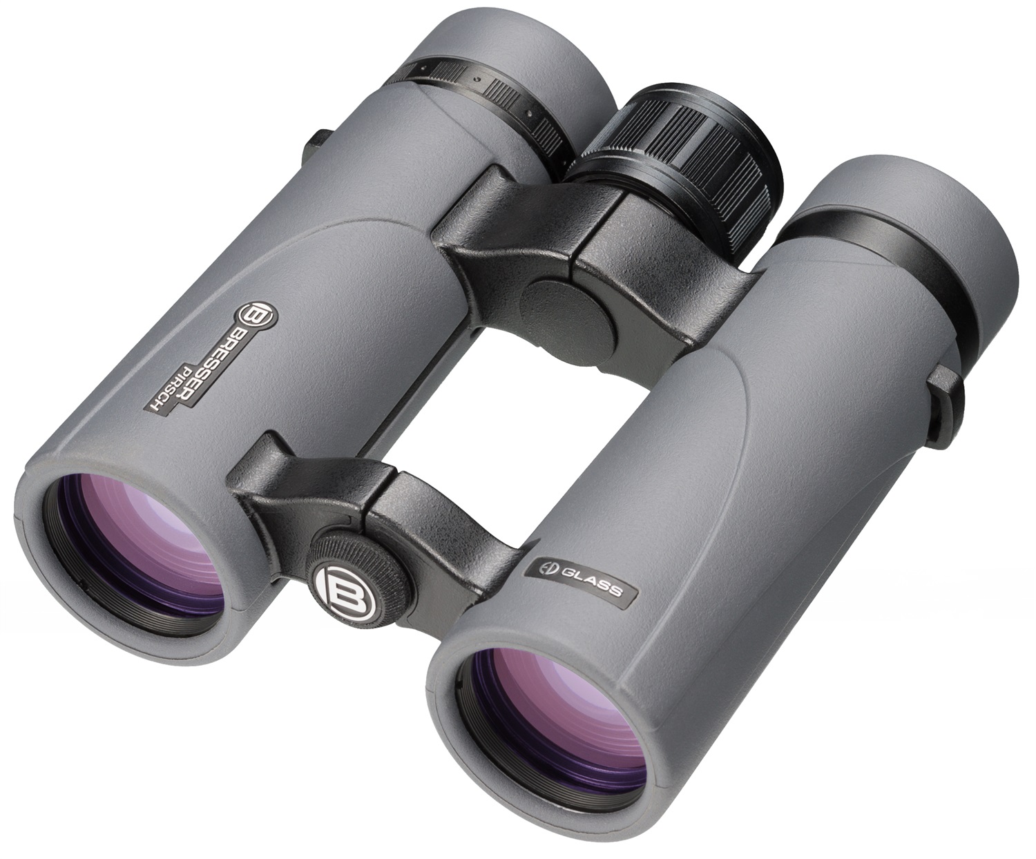 Bresser Pirsch ED Binocolo 10x34 - Prismi BaK-4, Trattamento Dielectric, Vetro ED, Rivestimento di Fase, Riempito con Argongas, Impermeabile