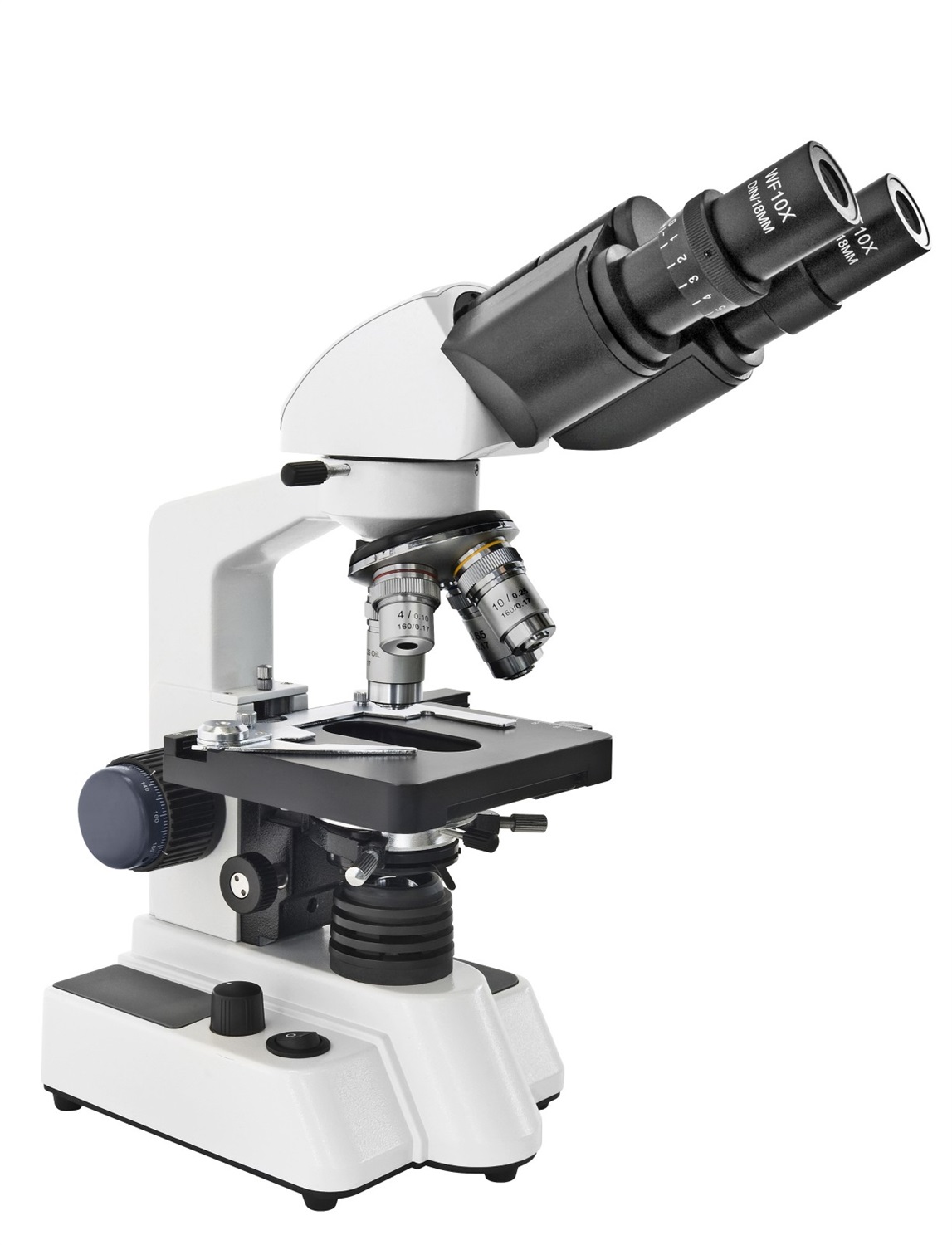 Bresser Optics Researcher Bino 40-1000x Microscopio Digitale Binoculare con Corpo in Metallo