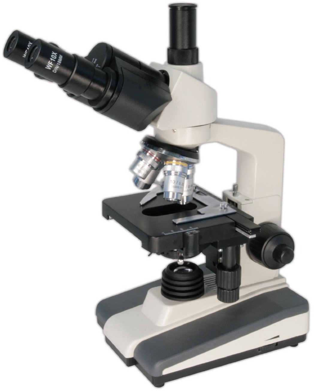 Bresser Researcher Trino Microscopio Ottico Trinoculare 40-1000x con Illuminazione LED Regolabile
