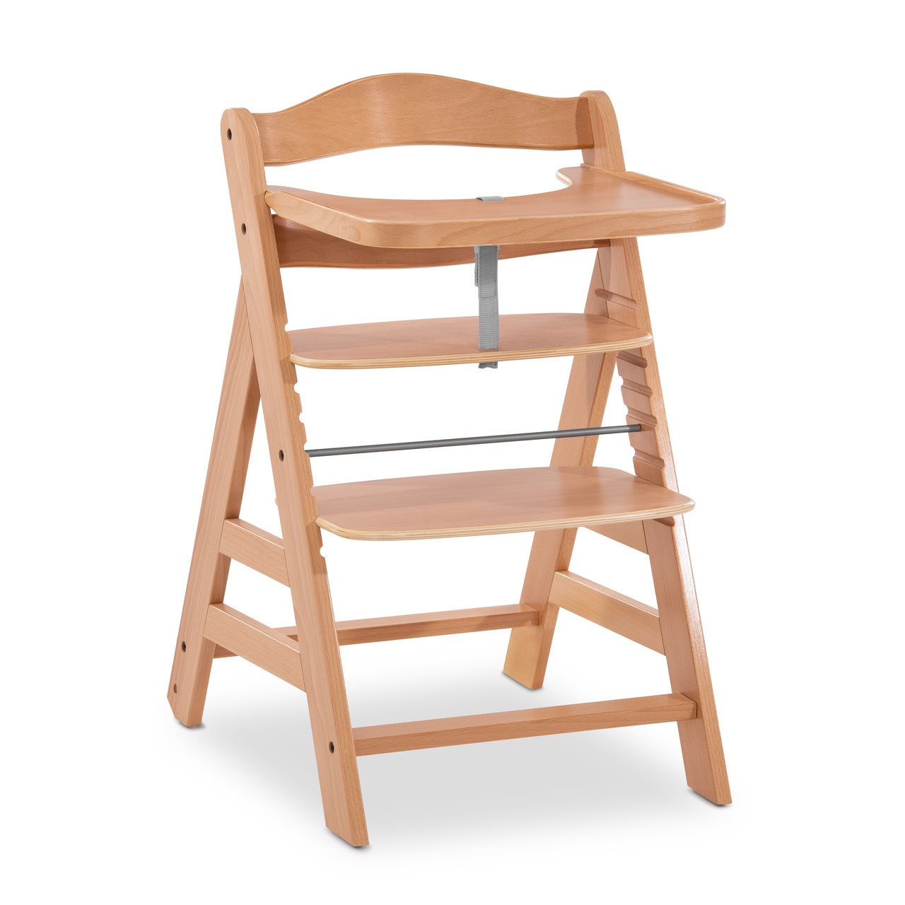 Hauck Alpha Vassoio in Legno Naturale per Seggiolone - Compatibile con Alpha e Beta , per Bambini 6-36 Mesi, Certificato FSC®