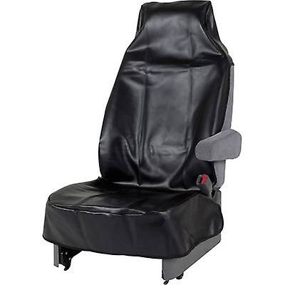 HP Autozubehör Coprisedile da Officina - Resistente, Lavabile, per Sedili Singoli con Poggiatesta e Airbag Laterale