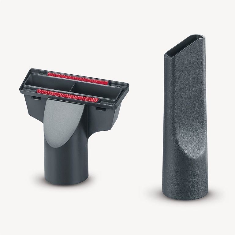 Severin BC 7047 Aspirapolvere a Traino con Sacco 850 W Bianco-Rosso, Potente e Silenzioso con Filtro HEPA 13