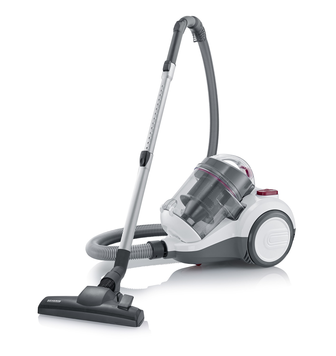 Severin CY 7088 Aspirapolvere a Traino 800 W, 2,1 L, 79 dB, Bianco