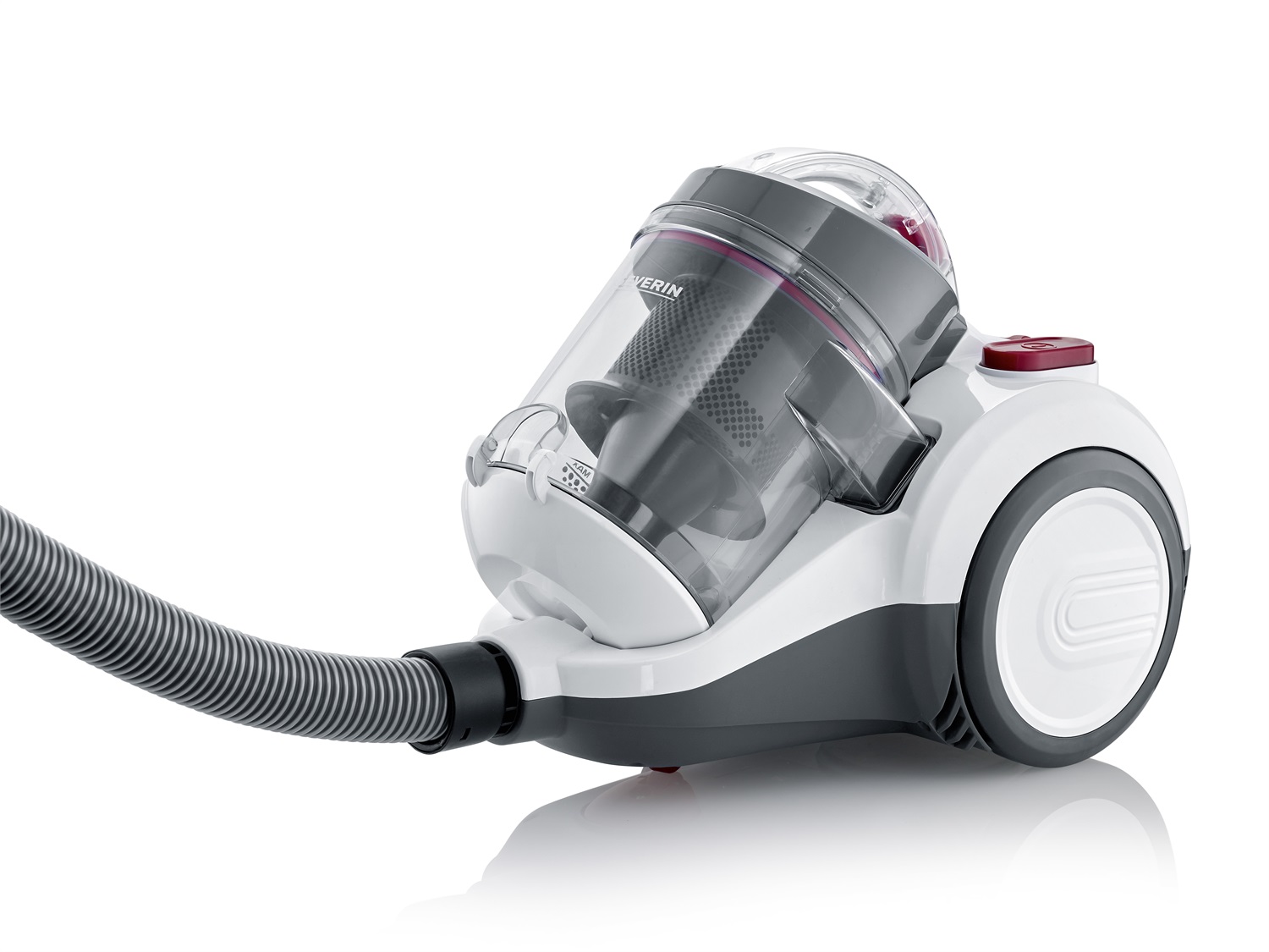 Severin CY 7088 Aspirapolvere a Traino 800 W, 2,1 L, 79 dB, Bianco
