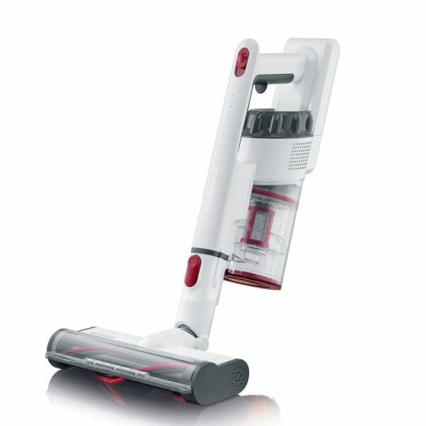 Severin HV 7152 Scopa Elettrica 2 in 1 Senza Filo Portatile con Spazzola Rotante ad Alta Velocità e Illuminazione LED, Batteria Ioni di Litio 22,2 V, Capacità Contenitore Polvere 500 ml, Autonomia Fino a 40 Minuti