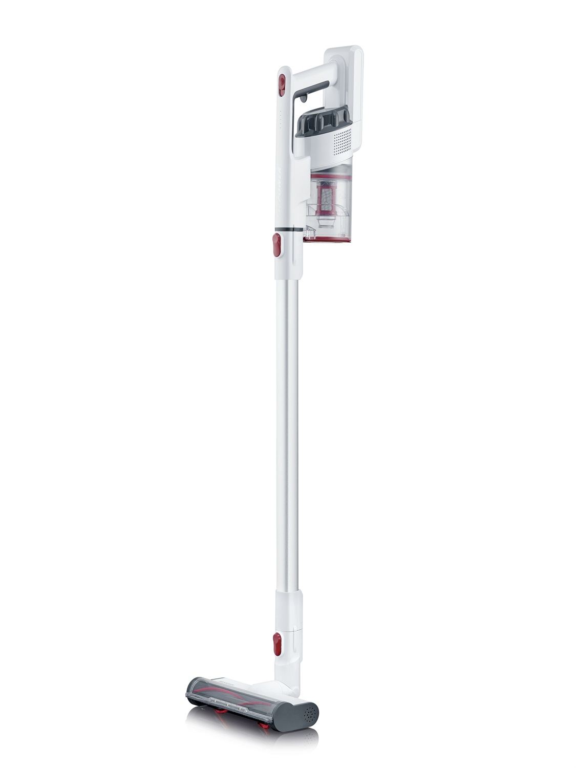 Severin HV 7152 Scopa Elettrica 2 in 1 Senza Filo Portatile con Spazzola Rotante ad Alta Velocità e Illuminazione LED, Batteria Ioni di Litio 22,2 V, Capacità Contenitore Polvere 500 ml, Autonomia Fino a 40 Minuti