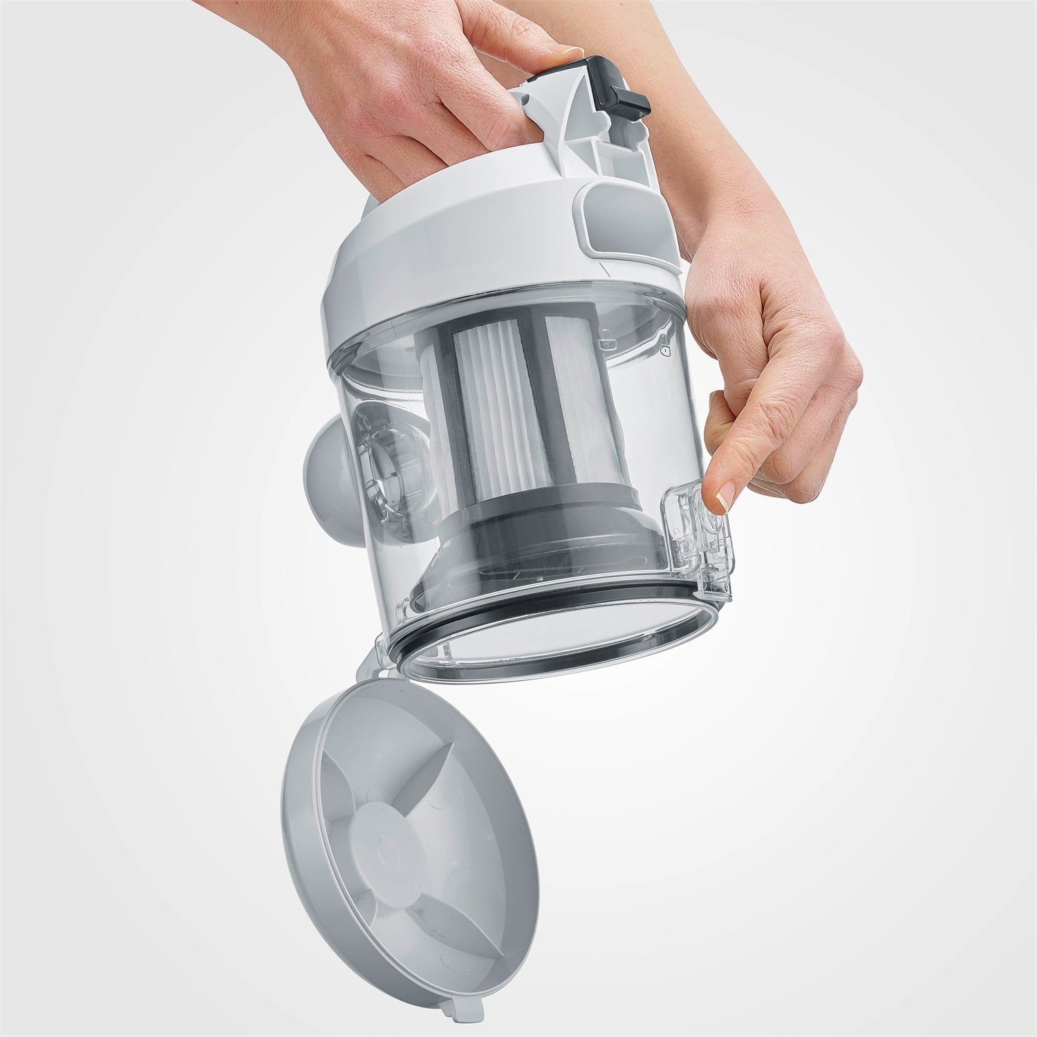 Severin CY 7103 Aspirapolvere Senza Sacco Ciclonico 1,5 L 850 W con Tubo Telescopico e Filtro HEPA