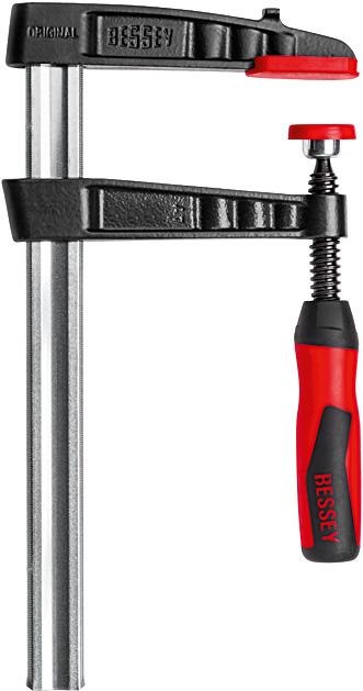 BESSEY TG30S10-2K morsa Morsetto F 30 cm Alluminio, Nero, Rosso