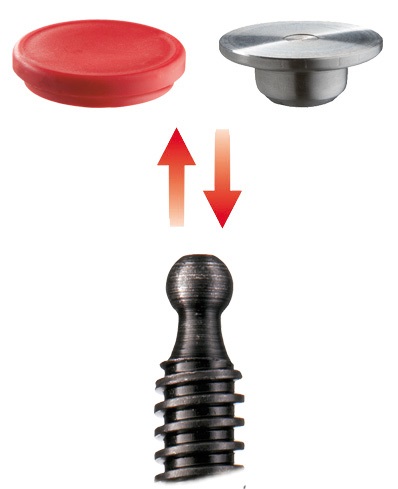 BESSEY TG30S10-2K morsa Morsetto F 30 cm Alluminio, Nero, Rosso