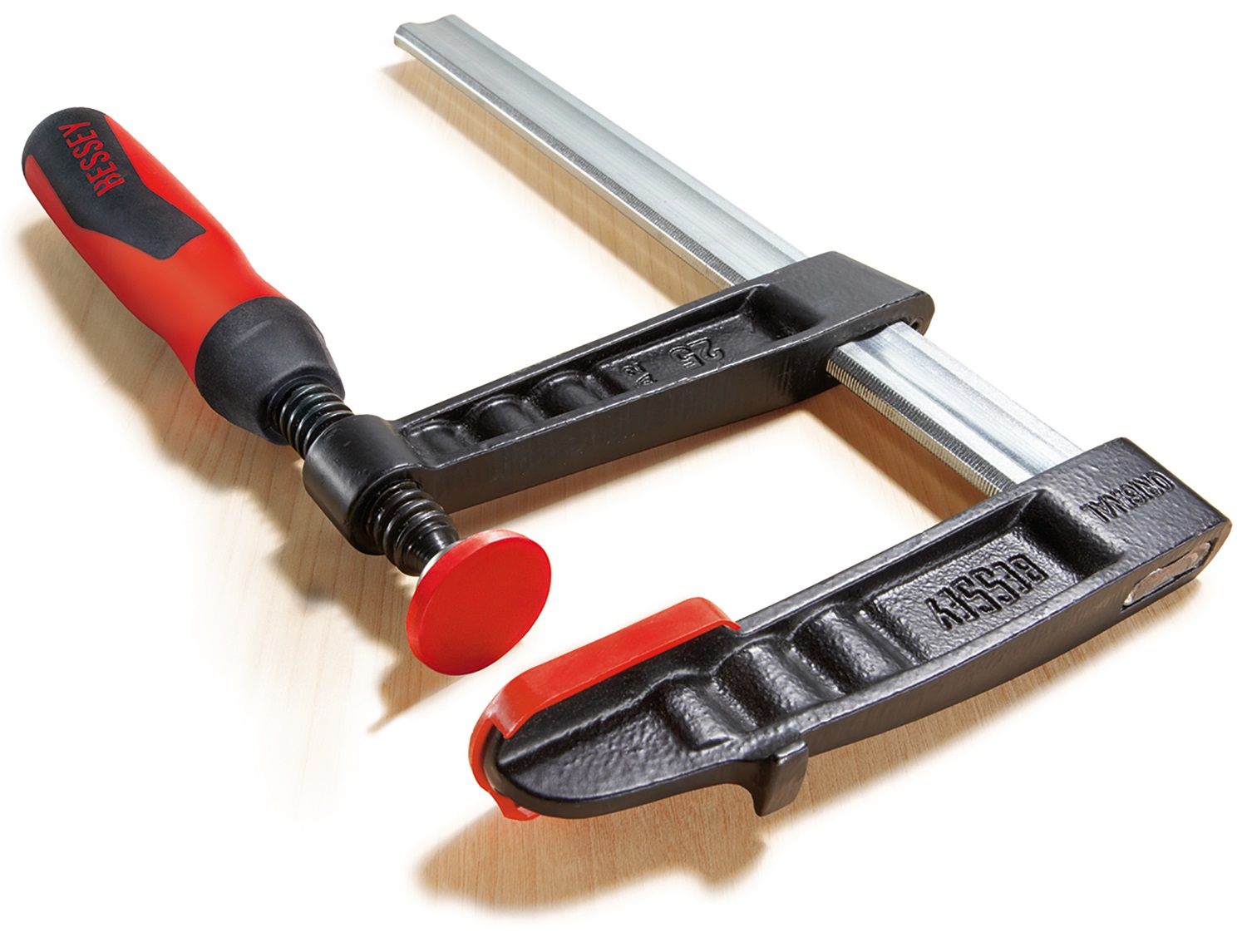 BESSEY TG30S10-2K morsa Morsetto F 30 cm Alluminio, Nero, Rosso
