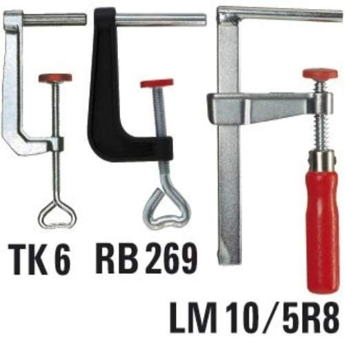 BESSEY Morsetto LMR 100x50mm Multicolore in Acciaio e Zinco Pressofuso