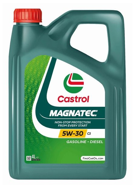 CASTROL Olio motore 5W30 MAGNATEC C3 4L - Tecnologia avanzata per una protezione superiore