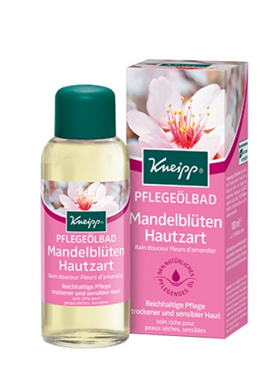 Kneipp Olio da Bagno ai Fiori di Mandorlo - 100 ml, Delicato e Nutriente per Pelle Secca