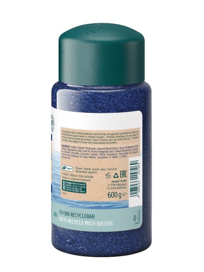 Kneipp Sale da Bagno Profondo Rilassamento 600 g con Olio Essenziale di Patchouli e Legno di Sandalo