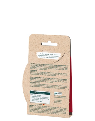 Kneipp Balsamo labbra colorato Natural Red 3,5 g - Cura naturale e colore per labbra curate
