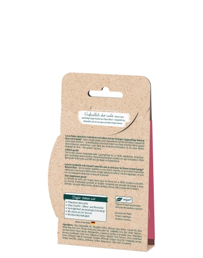 Kneipp Balsamo Labbra Colorato Natural Rosé - Cura Naturale e Nutriente per Labbra - 3,5 g