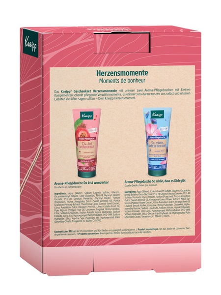 Kneipp Set Regalo con 2 Gel Doccia Aromatici - You Are Wonderful e So Nice That You Exist, 2x200 ml