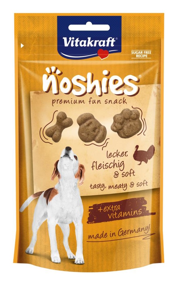 Vitakraft Noshies Snack per Cani con Tacchino - 90 g