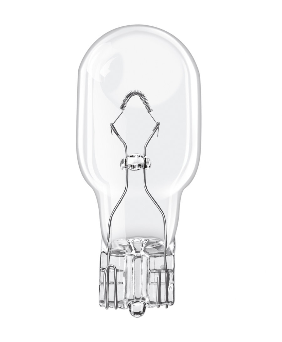 OSRAM ORIGINAL W16W - Lampadina a incandescenza 12V 16W con filamento singolo, confezione da 2