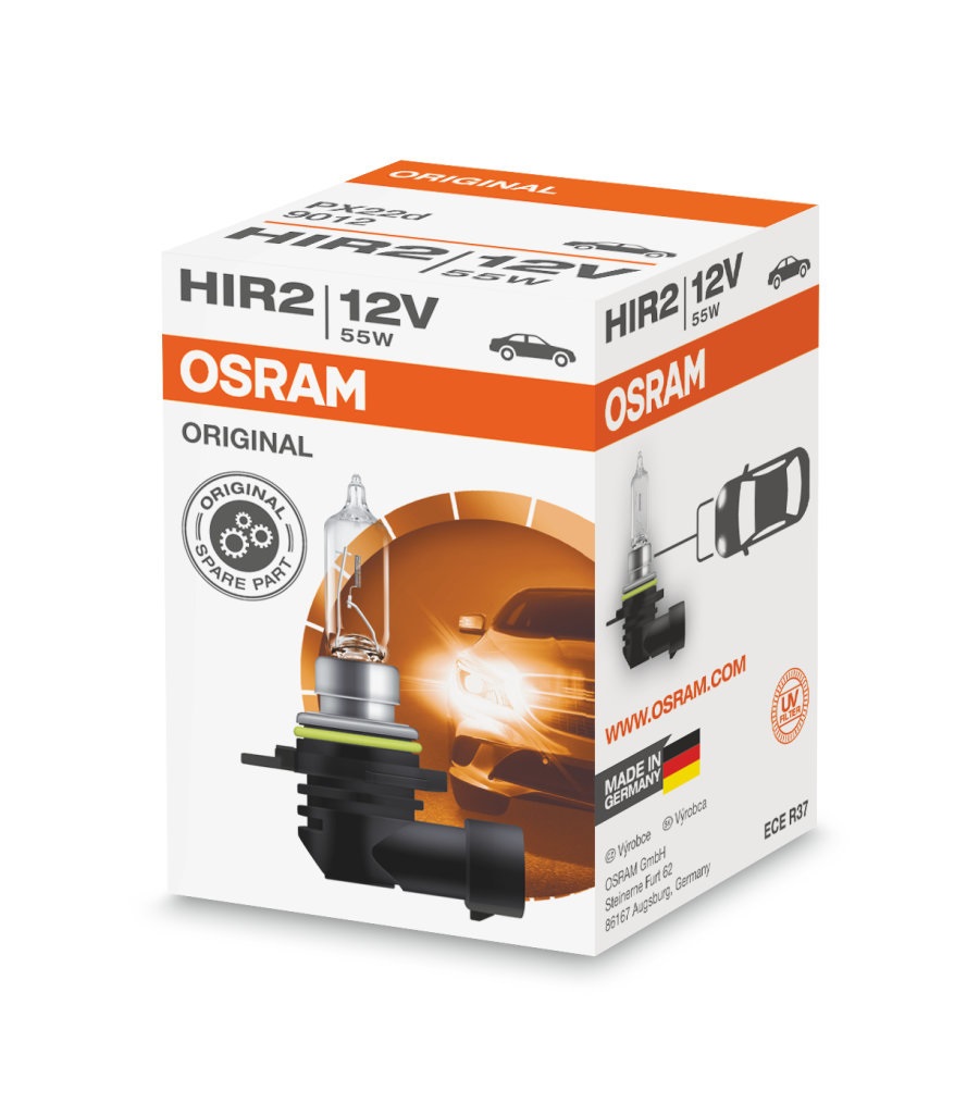 Osram Lampadina Alogena HIR2 12V 55W - 1 Pezzo