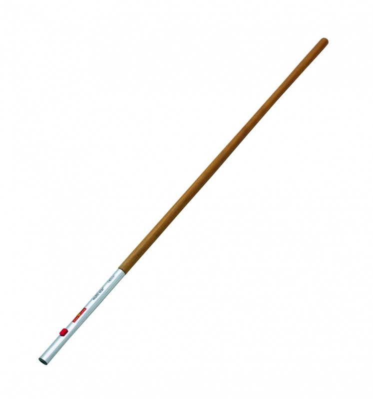 WOLF-Garten Manico in Legno di Frassino 140 cm - Compatibile con Utensili Multi-Star, Robusto e Con Impugnatura Ergonomica