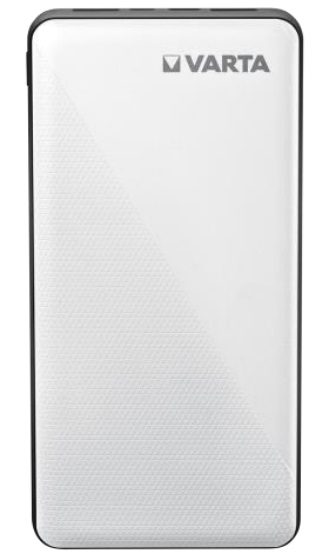 Varta Power Bank Energy 20000 mAh Polimeri di litio (LiPo) Nero e Bianco, Ricarica Veloce, Universale