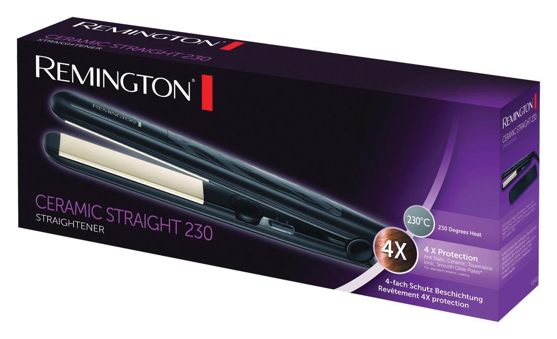 Remington S3500 Piastra per capelli Nero 1,8 m