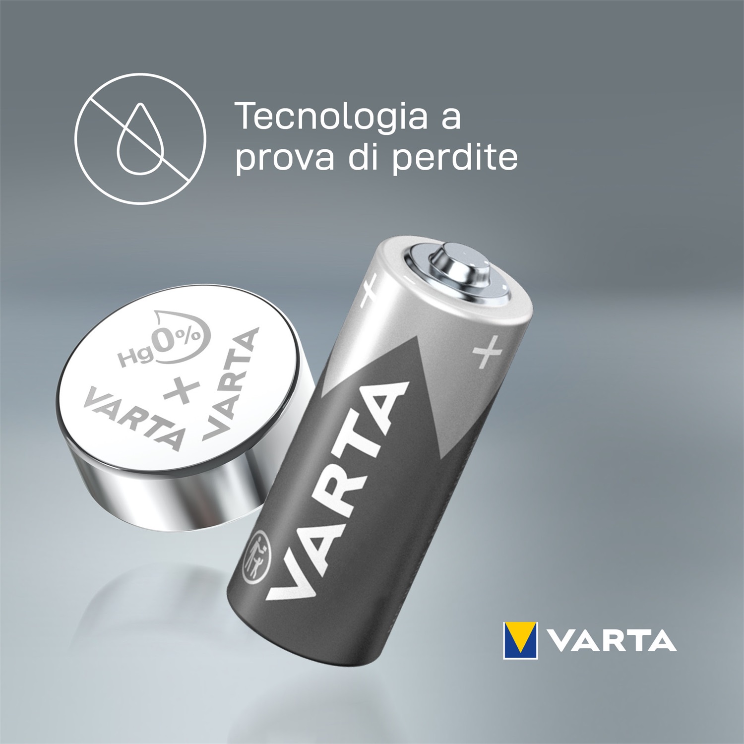 Varta V23GA Batteria Alcalina 12V - 2 Pezzi, 55 mAh, Diametro 10.3mm, Altezza 28.5mm