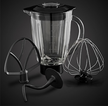 Russell Hobbs Impastatrice Desire 23480-56 con Movimento Planetario, Ciotola da 5 L, 1000 W, Nero e Rosso