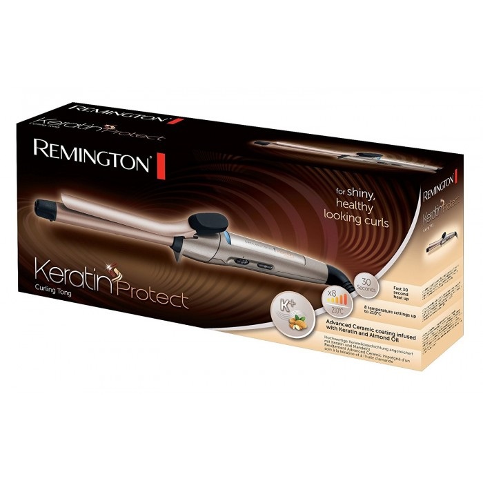 Remington CI5318 Ferro Arricciacapelli Keratin Protect 19 mm - Rivestimento Ceramico, Fino a 210°C, Cavo da 1,8 m