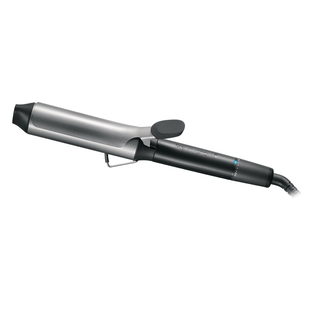 Remington Pro Big Curl CI5538 - Ferro Arricciacapelli 38mm con Rivestimento in Tormalina e Ceramica, Max 210°C, Display Digitale, Riccioli Grandi e Voluminosi
