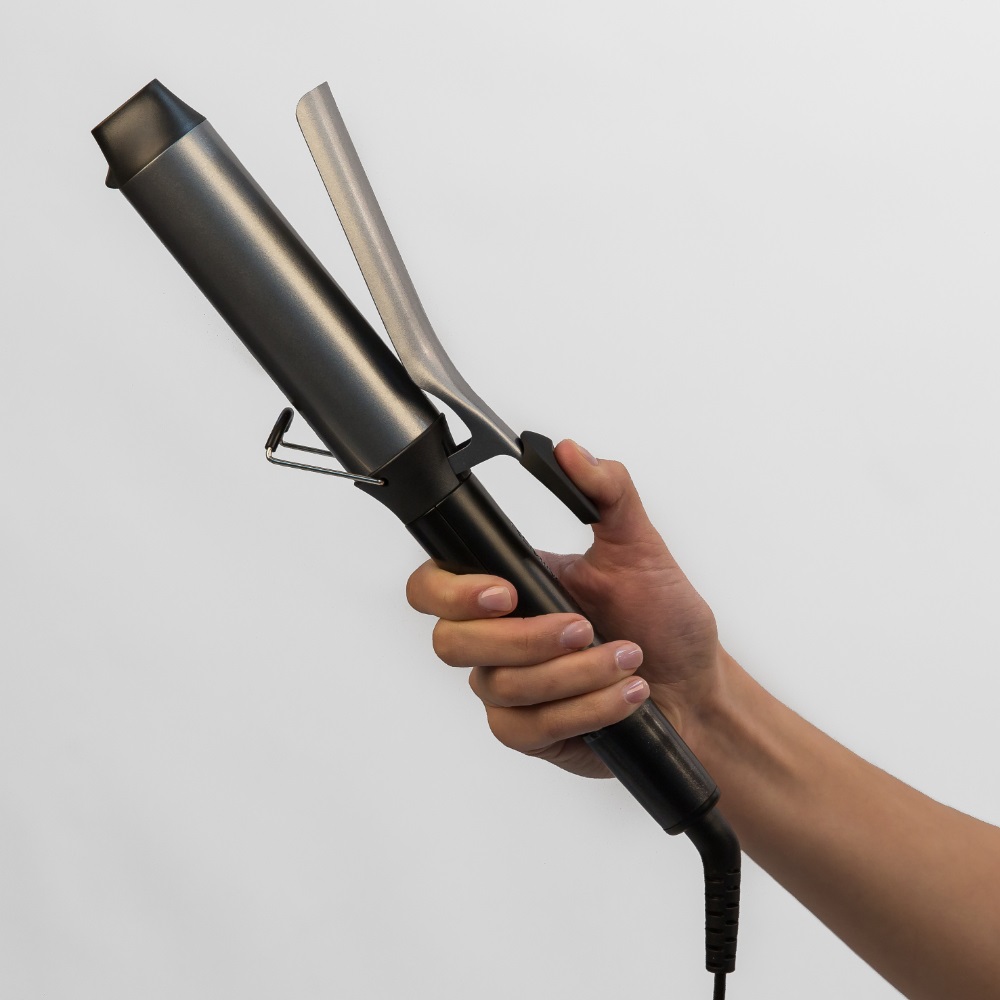 Remington Pro Big Curl CI5538 - Ferro Arricciacapelli 38mm con Rivestimento in Tormalina e Ceramica, Max 210°C, Display Digitale, Riccioli Grandi e Voluminosi