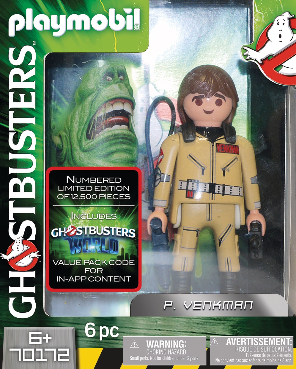 Playmobil Ghostbusters 70172 - Personaggio da Collezione P. Venkman, per Bambini dai 6 Anni