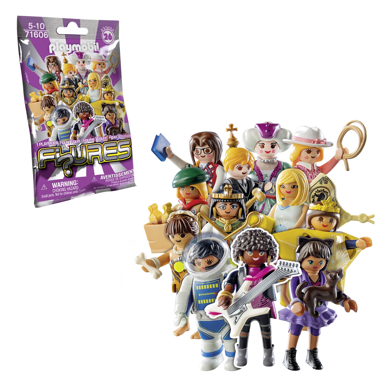 PLAYMOBIL - Figure Girls Serie 26: 25 sacchetti a sorpresa per assemblare e collezionare