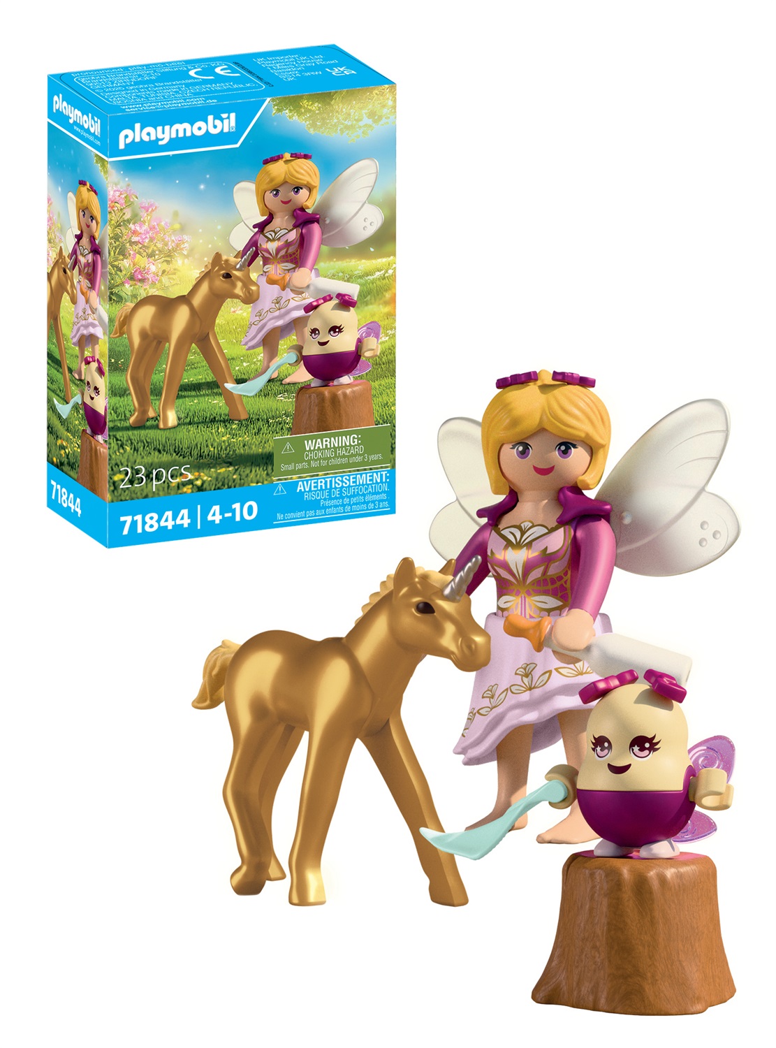 PLAYMOBIL 71844 Puledro di Unicorno con Fata e Joyling - Gioco Fantastico per Bambini