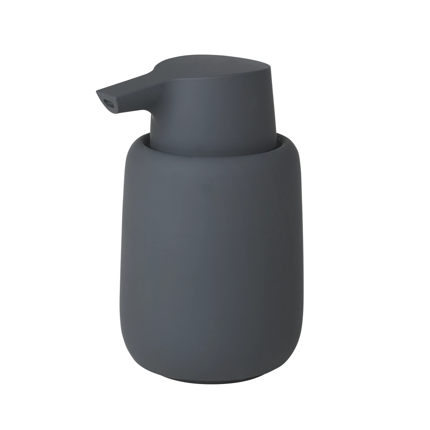 Blomus Sono Dispenser per Sapone Liquido 0,25 L in Ceramica Grigio - Design Minimalista