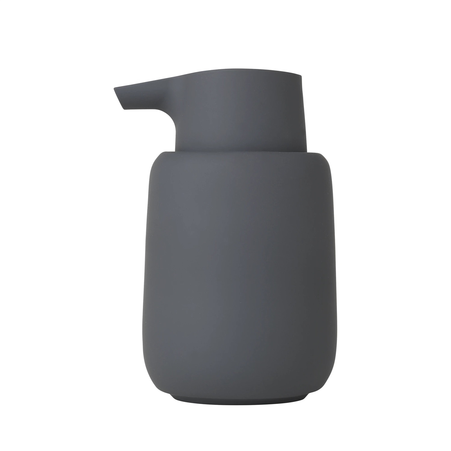 Blomus Sono Dispenser per Sapone Liquido 0,25 L in Ceramica Grigio - Design Minimalista