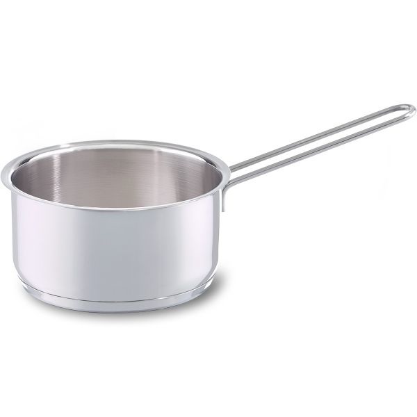 Fissler Tegame in Acciaio Inox 1 L, 14 cm, Senza Coperchio, Adatto per Induzione