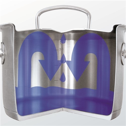 Fissler Original-Profi Collection Pentola per Arrosti in Acciaio Inox 2.6L, 20cm, con Coperchio in Metallo e Manici Ergonomici